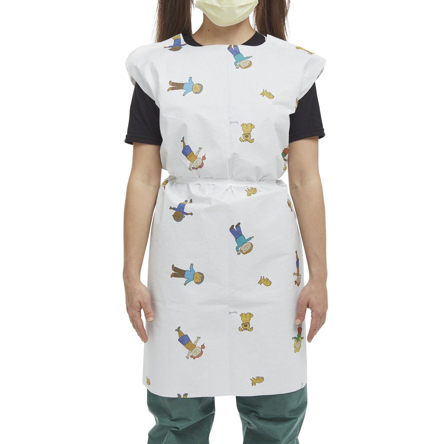 Patient Exam Gown McKesson Child Size Kid Design (McKesson KIDS® Print) Disposable - 18-982836