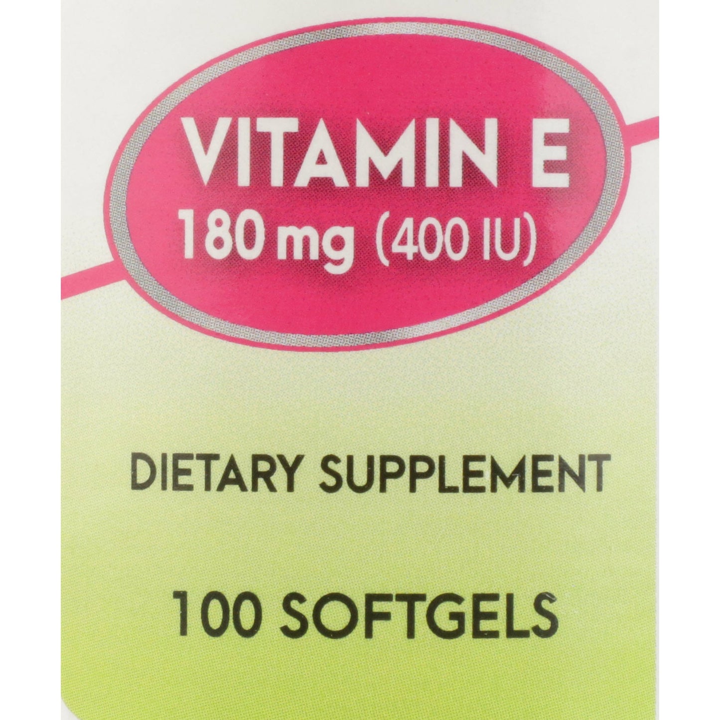 Geri-Care® Vitamin E Supplement 752-01-GCP