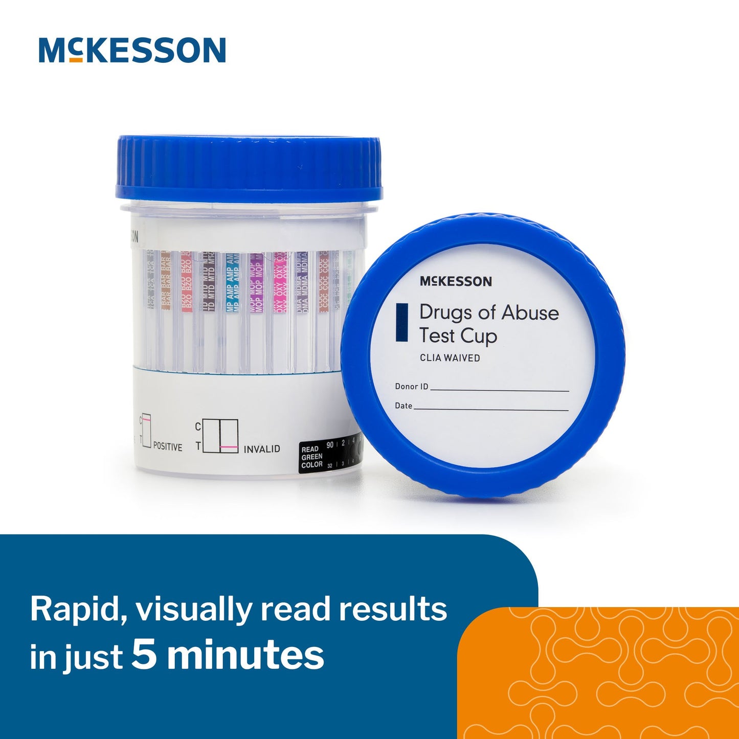 McKesson 12-Drug Panel with Adulterants Drugs of Abuse Test 16-5125A3