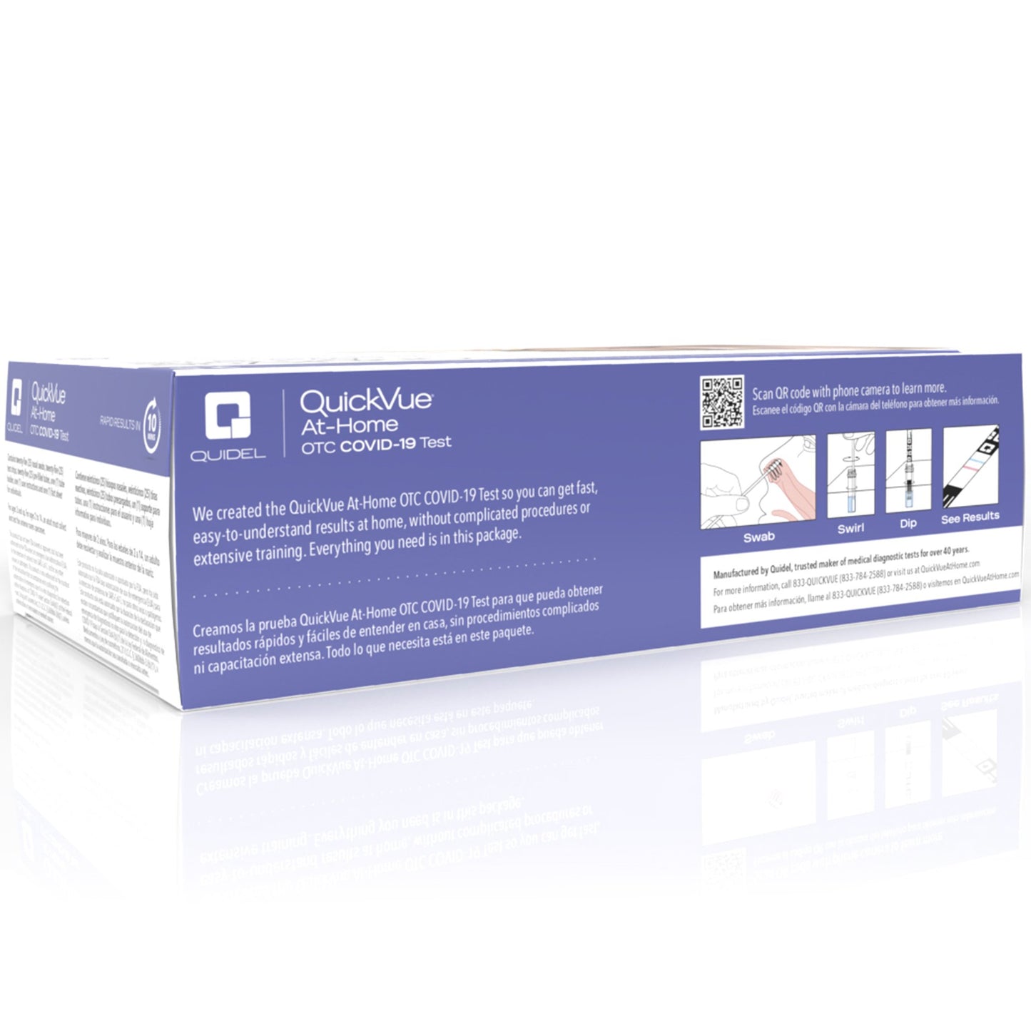 QuickVue® At-Home OTC COVID-19 Respiratory Test Kit 20398