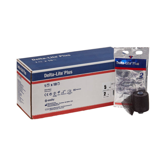 Cast Tape Delta-Lite® Plus 2 Inch X 12 Foot Fiberglass / Resin Black - 7345845