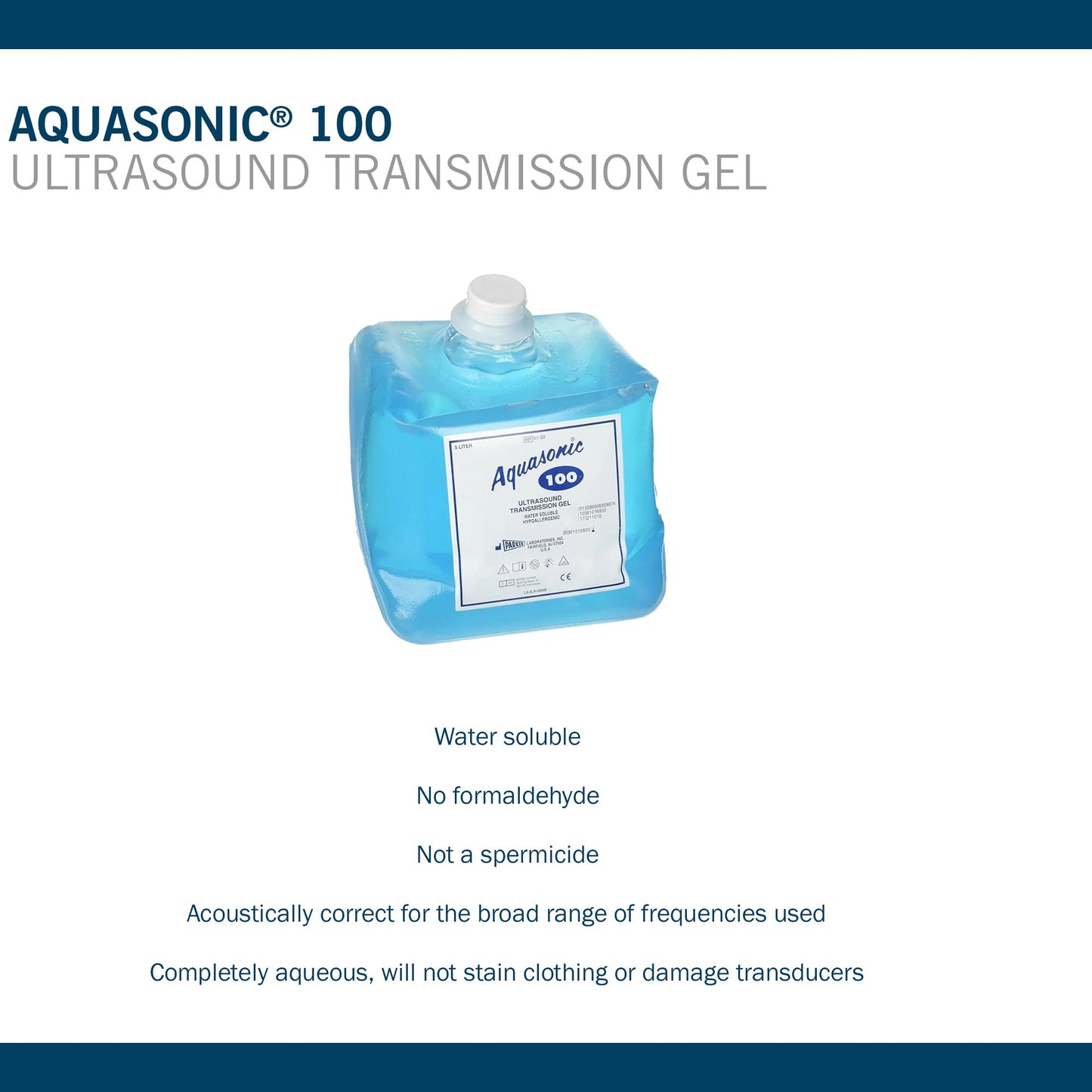 Aquasonic® 100 Sonicpac® Ultrasound Gel 01-50