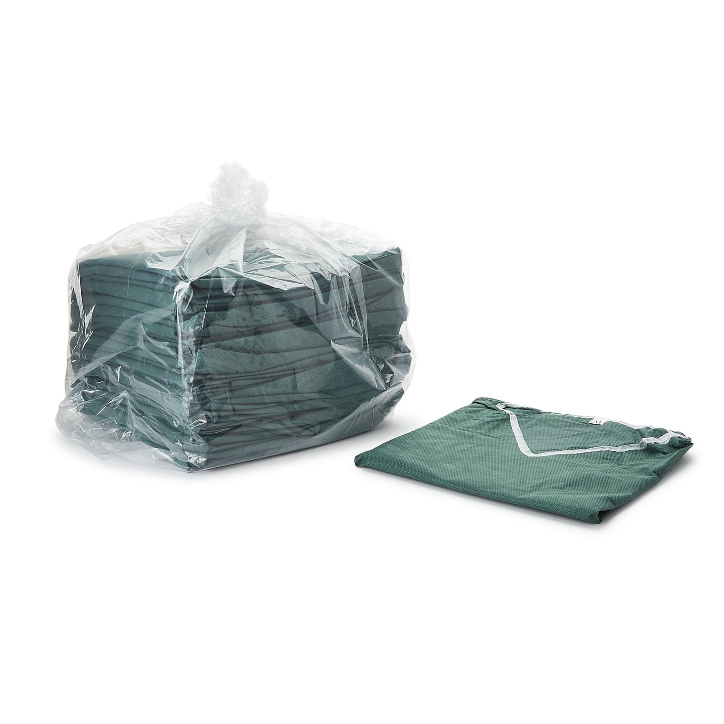 Graham Medical Short Sleeve Scrub Shirt, Green, Medium 62211