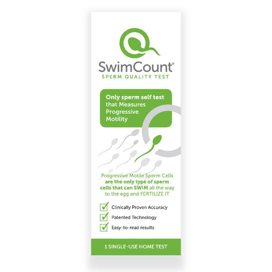 Sexual Health Test Kit SwimCount® Sperm Quality Test 24 Tests CLIA Waived USSC1SC