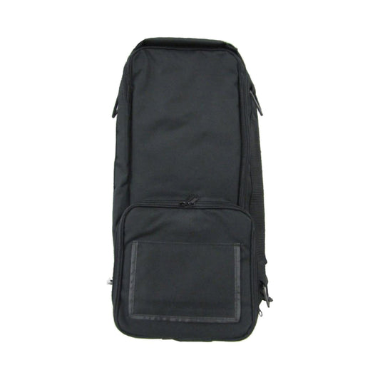 Feeding Pump Backpack McKesson 2 X 8 X 18 Inch, Black, Pump Pocket, Outside View Window, Solution Wrap, Support Straps - TJ1000