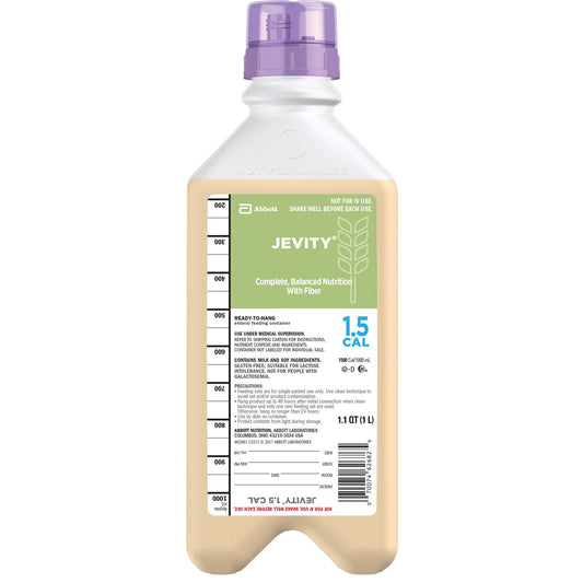 Jevity 1.5 Cal Tube Feeding Formula, 33.8 oz Ready to Hang Carton 62681