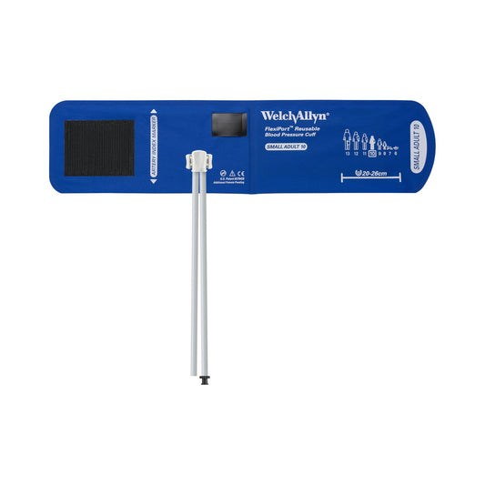 Welch Allyn FLEXIPORT Cuff, 2 Tube Bladder REUSE-10-2TP, 1 Each