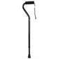 McKesson Black Aluminum Offset Cane, 30 – 39 Inch Height 146-RTL10306