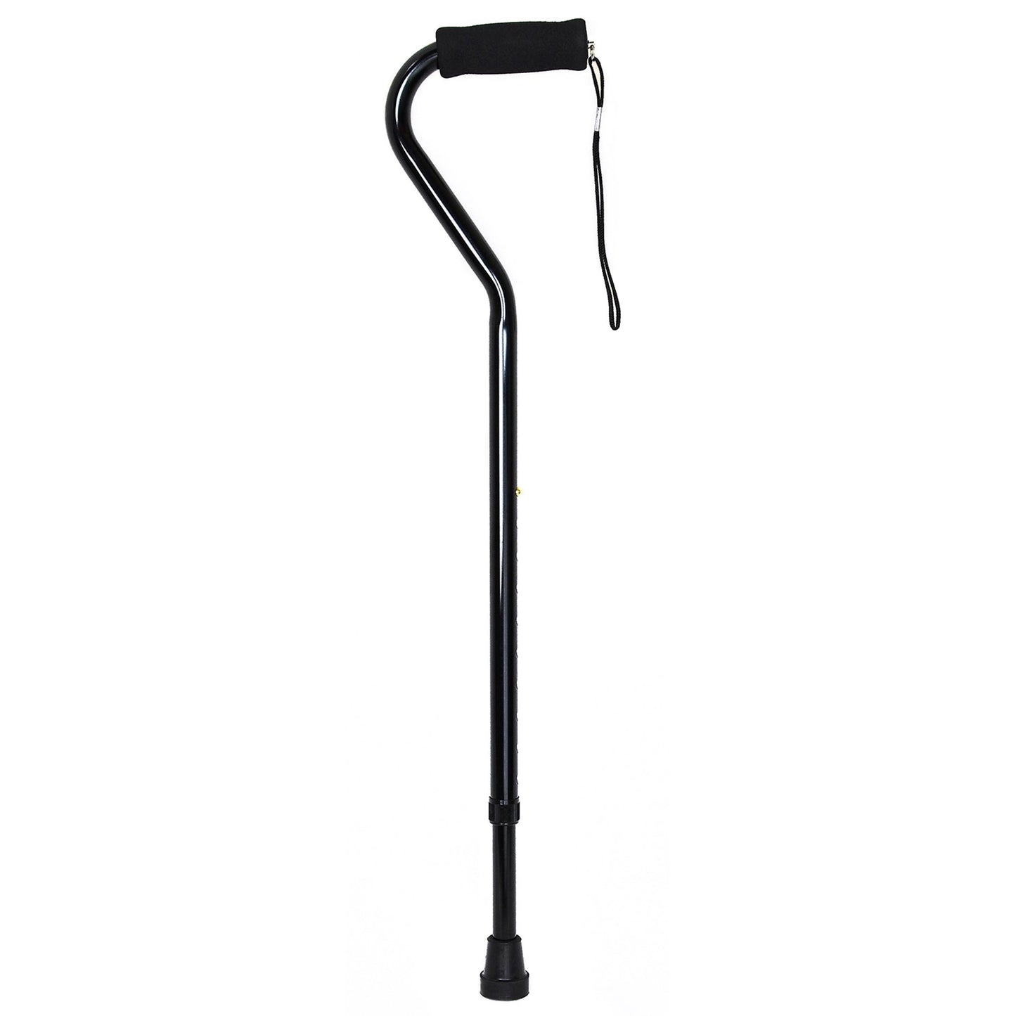 McKesson Black Aluminum Offset Cane, 30 – 39 Inch Height 146-RTL10306