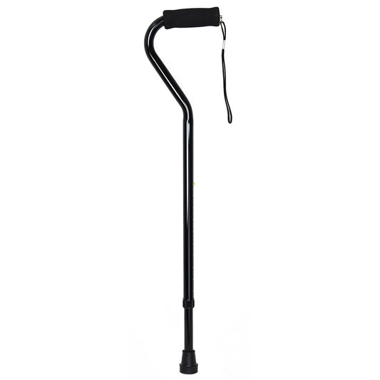 McKesson Black Aluminum Offset Cane, 30 – 39 Inch Height 146-RTL10306