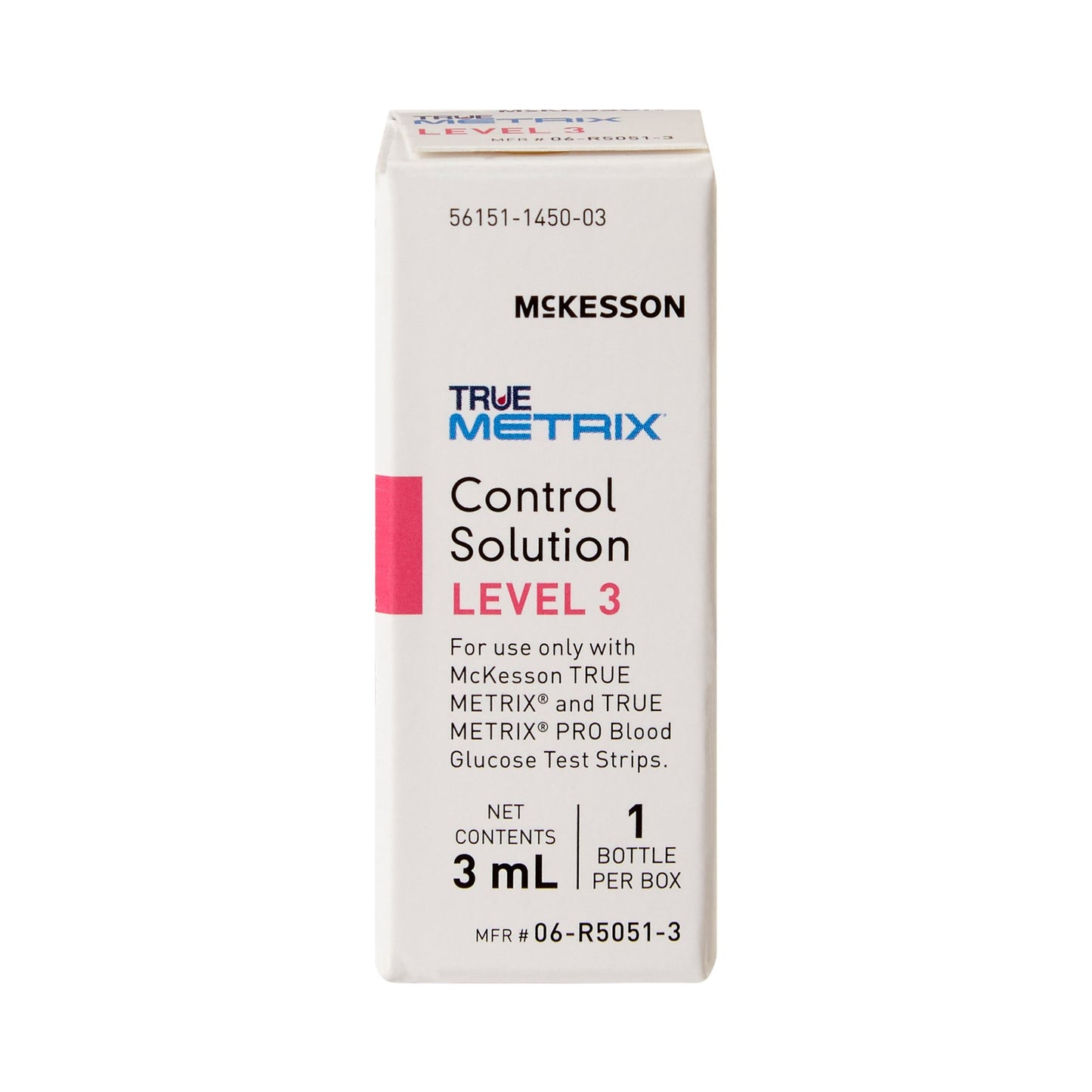 McKesson TRUE METRIX® Glucose Control Solution, 3 mL 06-R5051-3