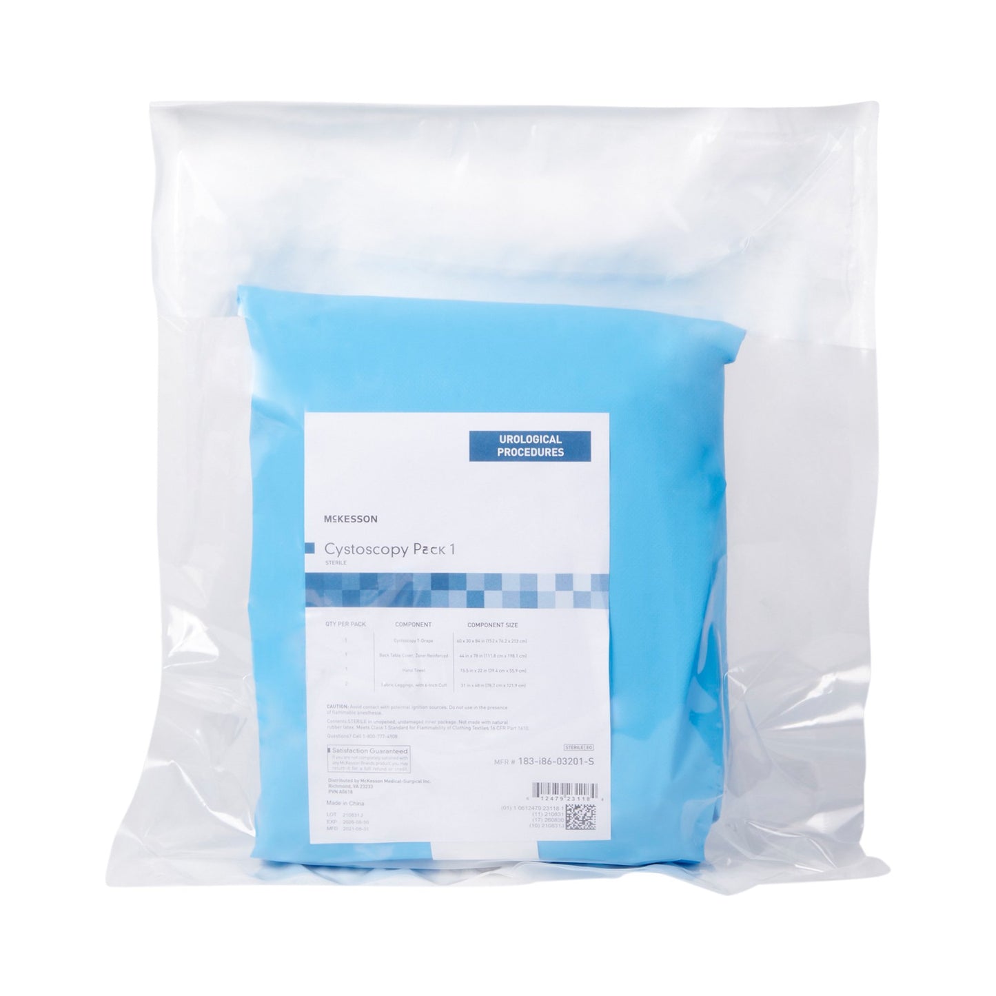 McKesson Urology Drape Pack 183-I86-03201-S