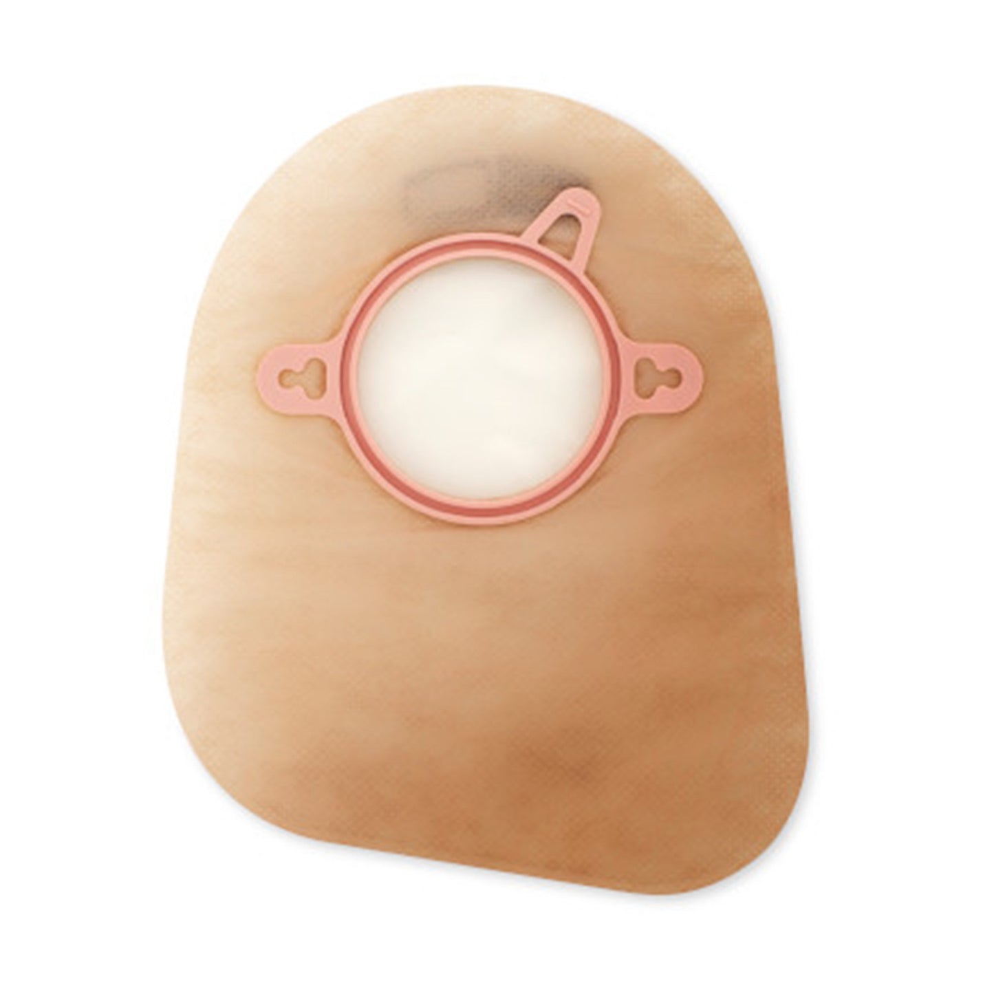 New Image™ 2-Piece Transparent Ostomy Pouch, Pre-cut to Fit 57 mm, Red Match 18383