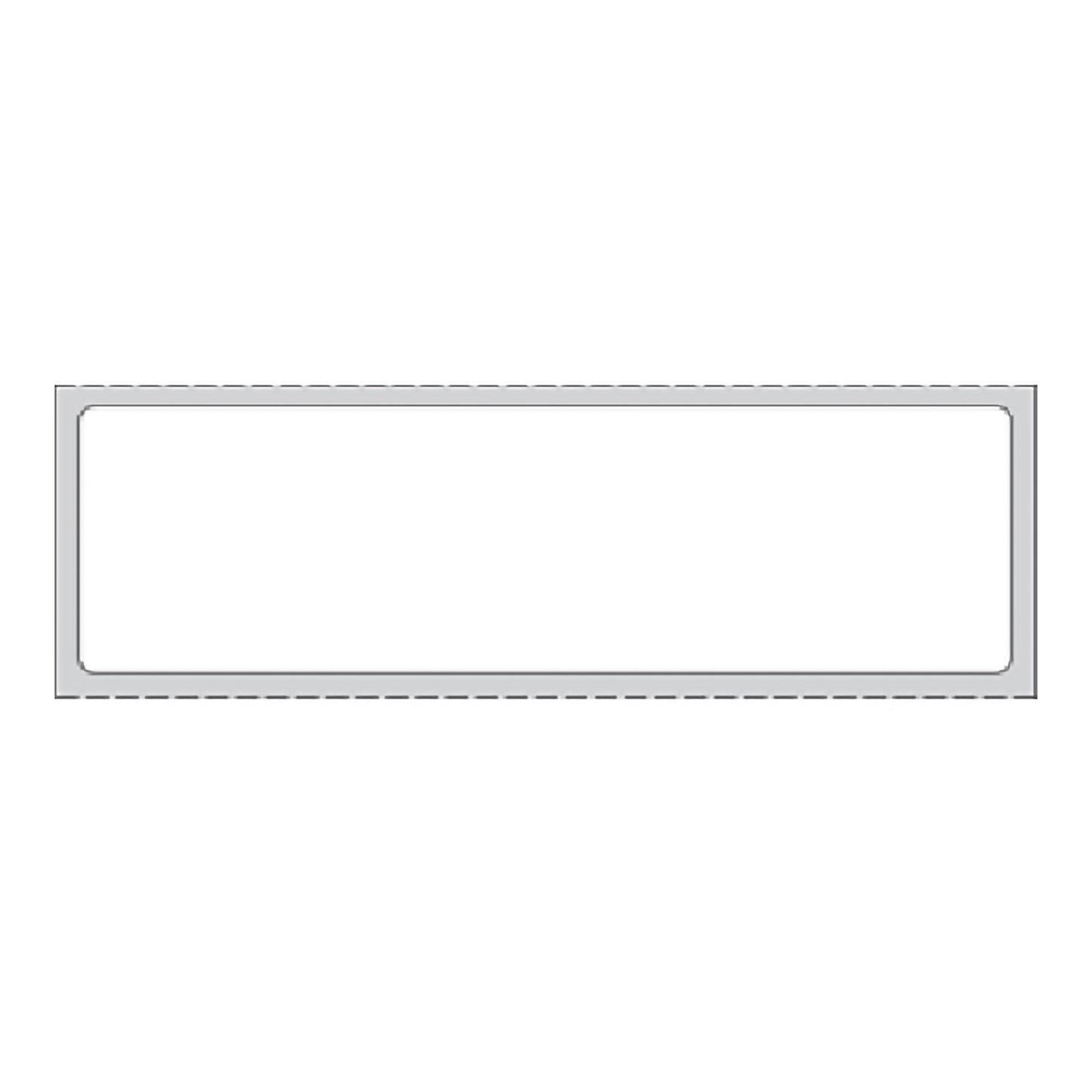 PDC® Blank Thermal Label, 3-1/2 x 1 Inch THERMD24