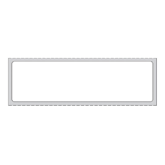 PDC® Blank Thermal Label, 3-1/2 x 1 Inch THERMD24