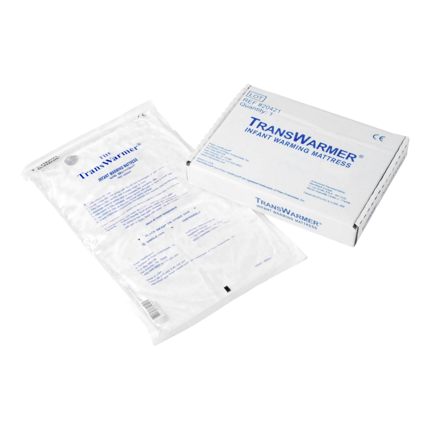 Instant Hot Pad TransWarmer® Infant Transport Mattress Full Body Nonwoven Material Cover / Gel Disposable - 20421