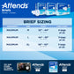 Attends® Briefs, Adult, Large, Heavy Absorbency, Disposable DDA30