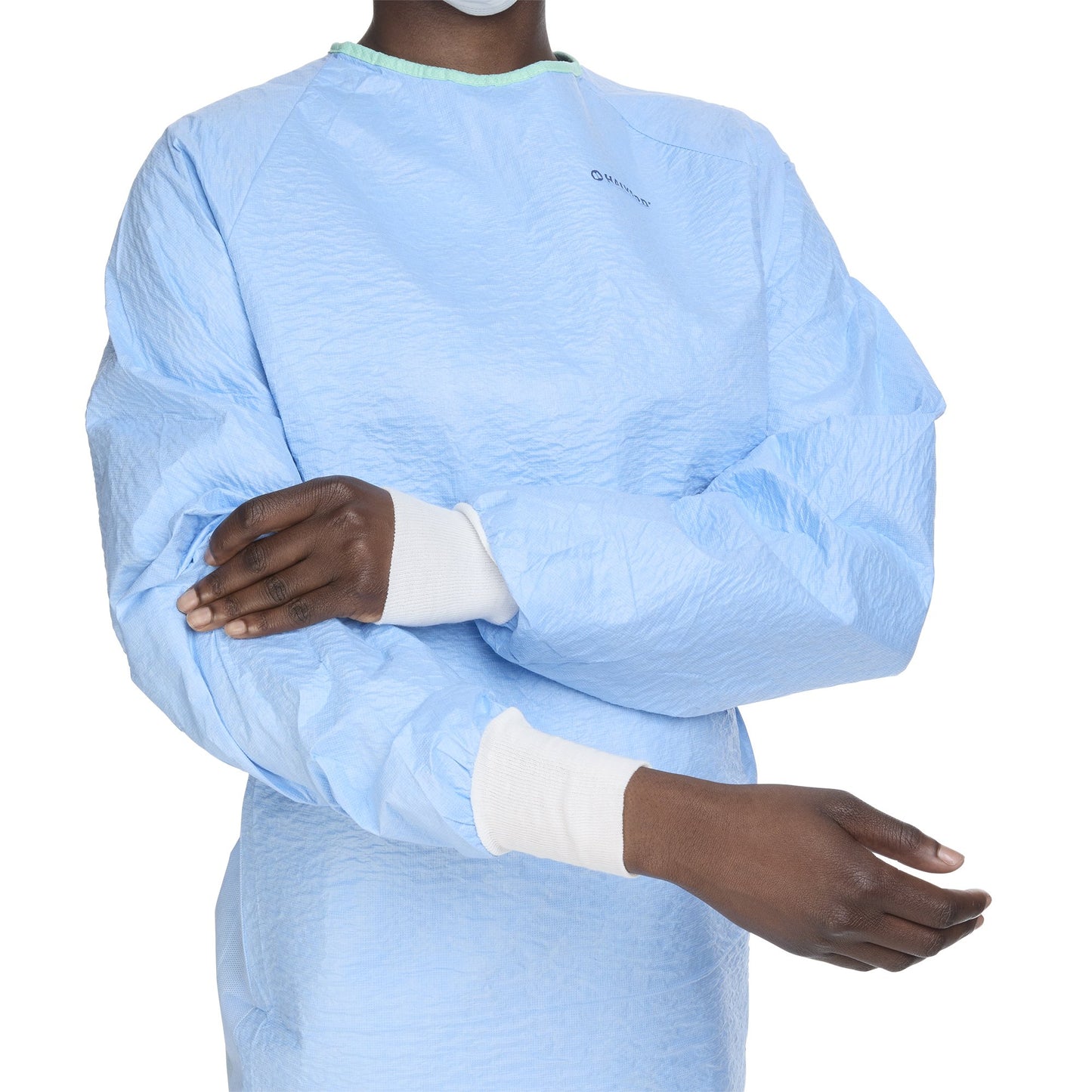 O&M Halyard Inc AERO BLUE Surgical Gown with Towel, Large 41733, 1 Each