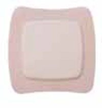 Aquacel® Silicone Adhesive with Border Silicone Foam Dressing, 8 x 8 Centimeter 420804