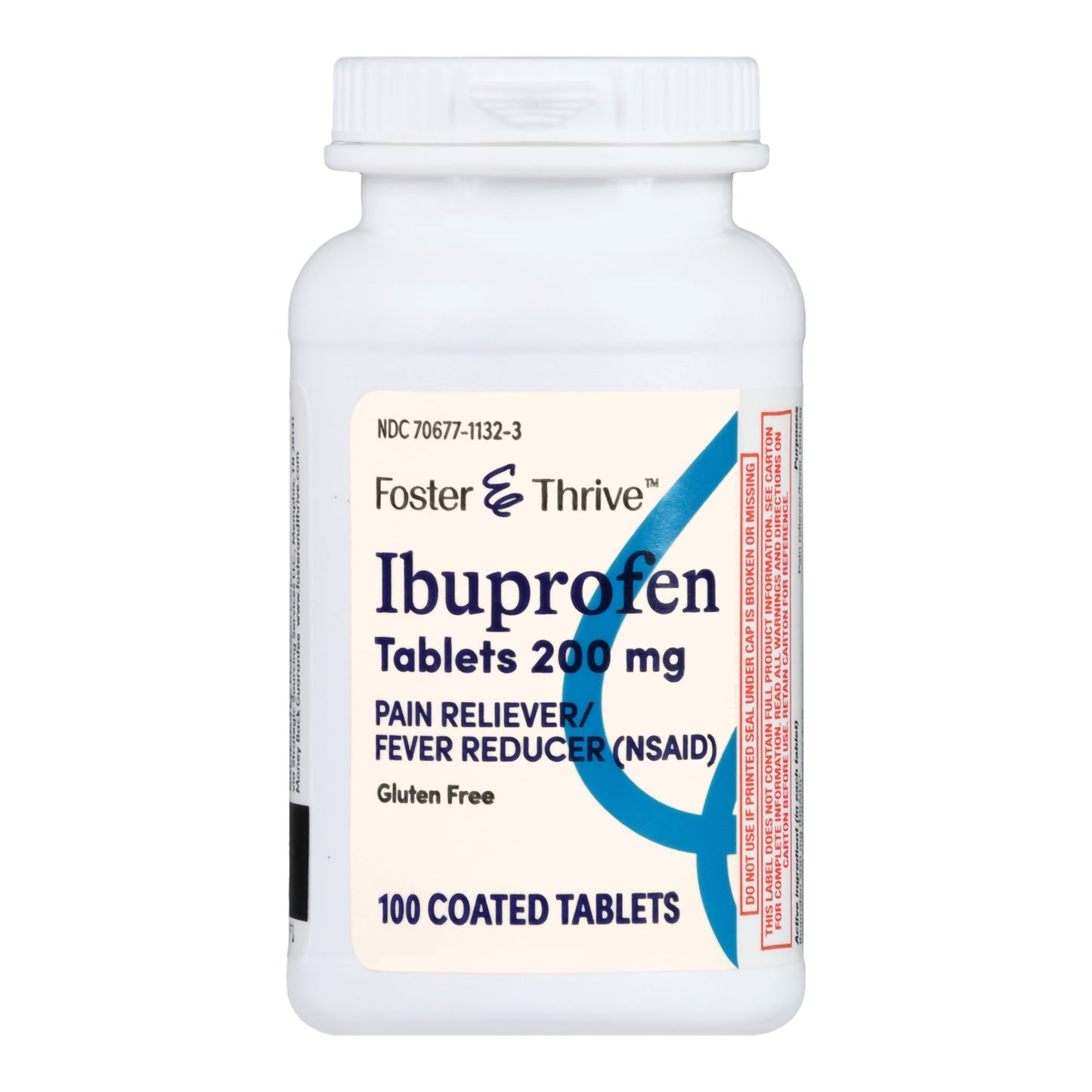 Foster & Thrive™ Ibuprofen 200 mg Coated Tablets 70677113203