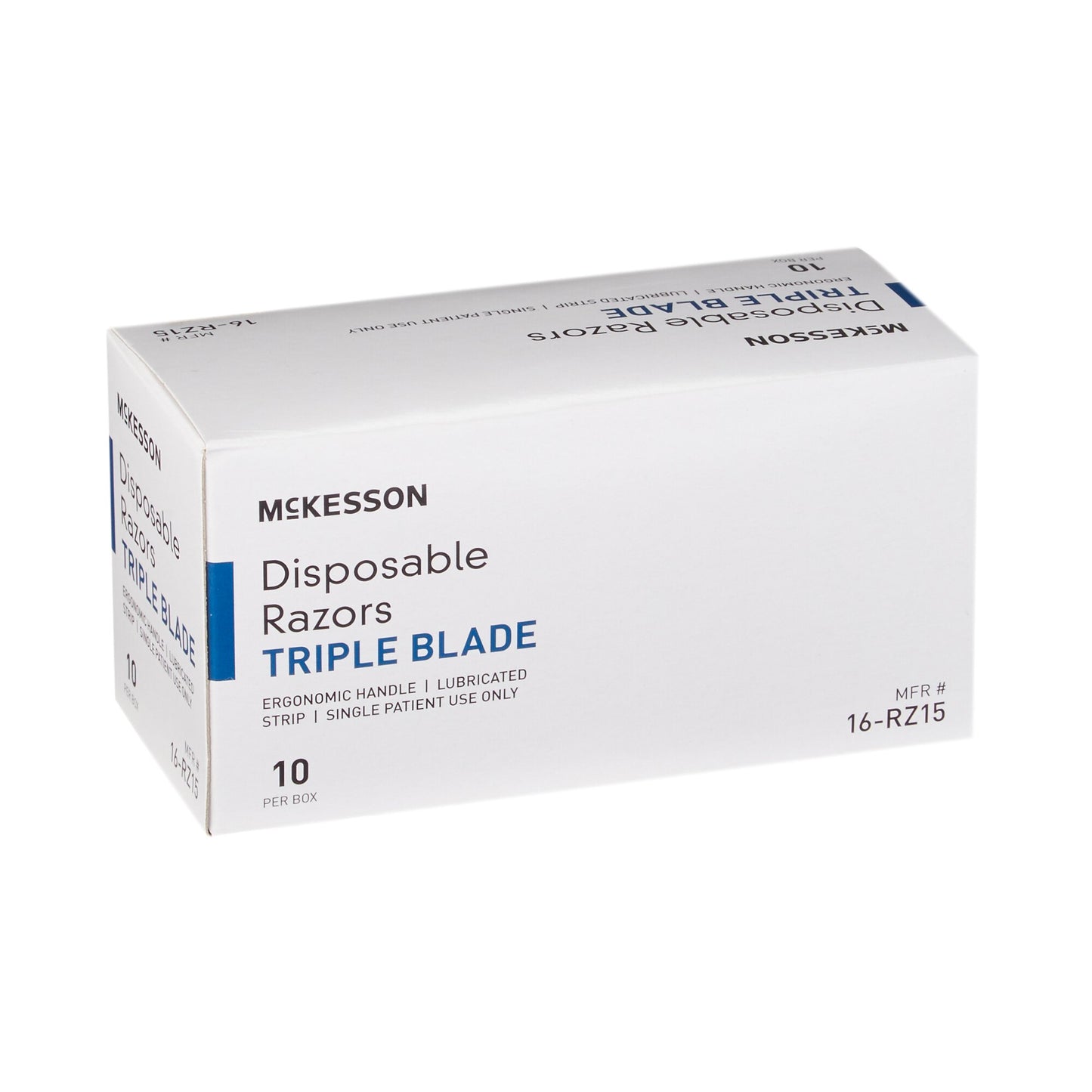 McKesson Triple Blade Disposable Razors 16-RZ15