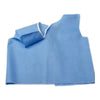 Exam Cape Blue One Size Fits Most Front / Back Opening Without Closure Female - 501XWS