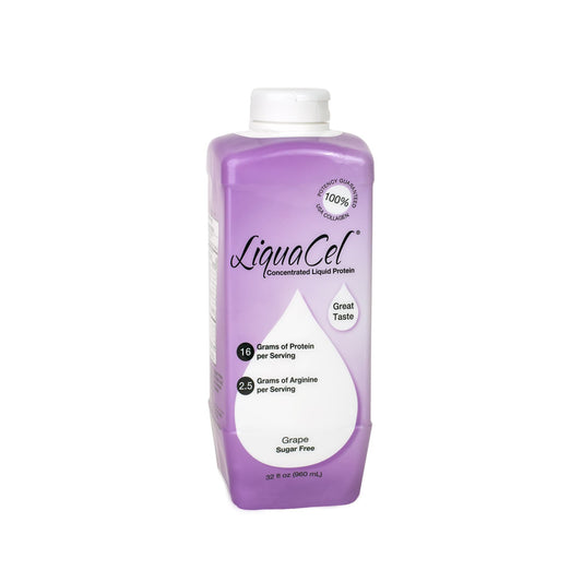 Oral Supplement LiquaCel® Grape Flavor Liquid 32 oz. Bottle - GH94