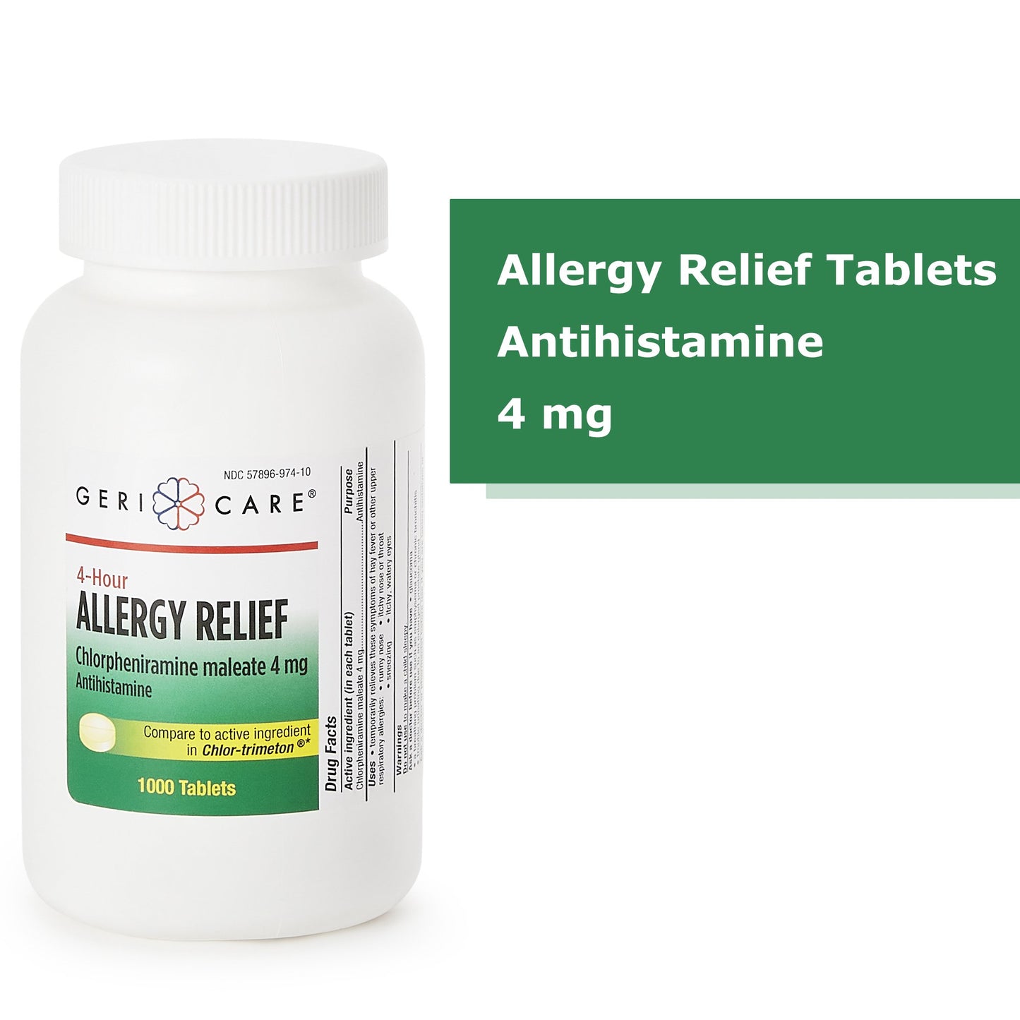 Health*Star® Chlorpheniramine Maleate Allergy Relief 784-10-GCP