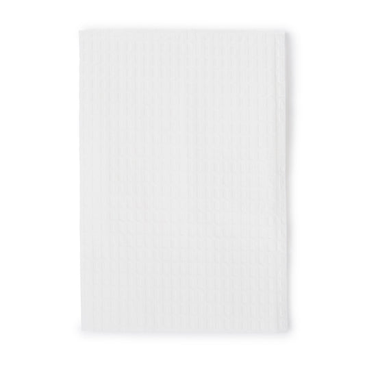 McKesson White Dental Bib, 13-1/2 x 18 Inch 143-43445