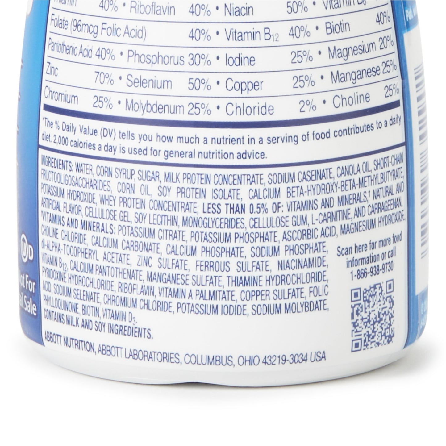 Ensure® Enlive® Vanilla Advanced Nutrition Shake, 8-ounce bottle 64286