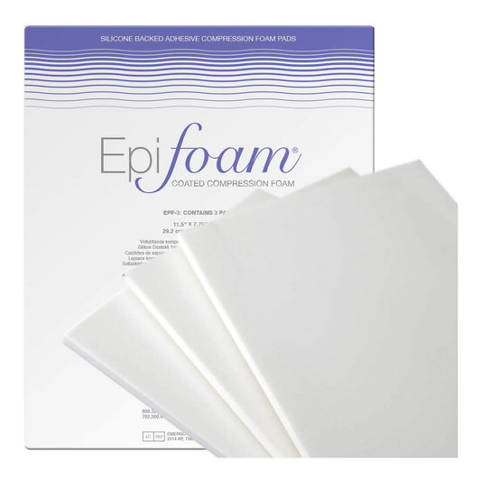 Epi-foam® Silicone Foam Dressing, 7-3/4 X 11-1/2 Inch EPF-3