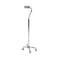 McKesson Offset Quad Cane, Chrome 146-10301F-4