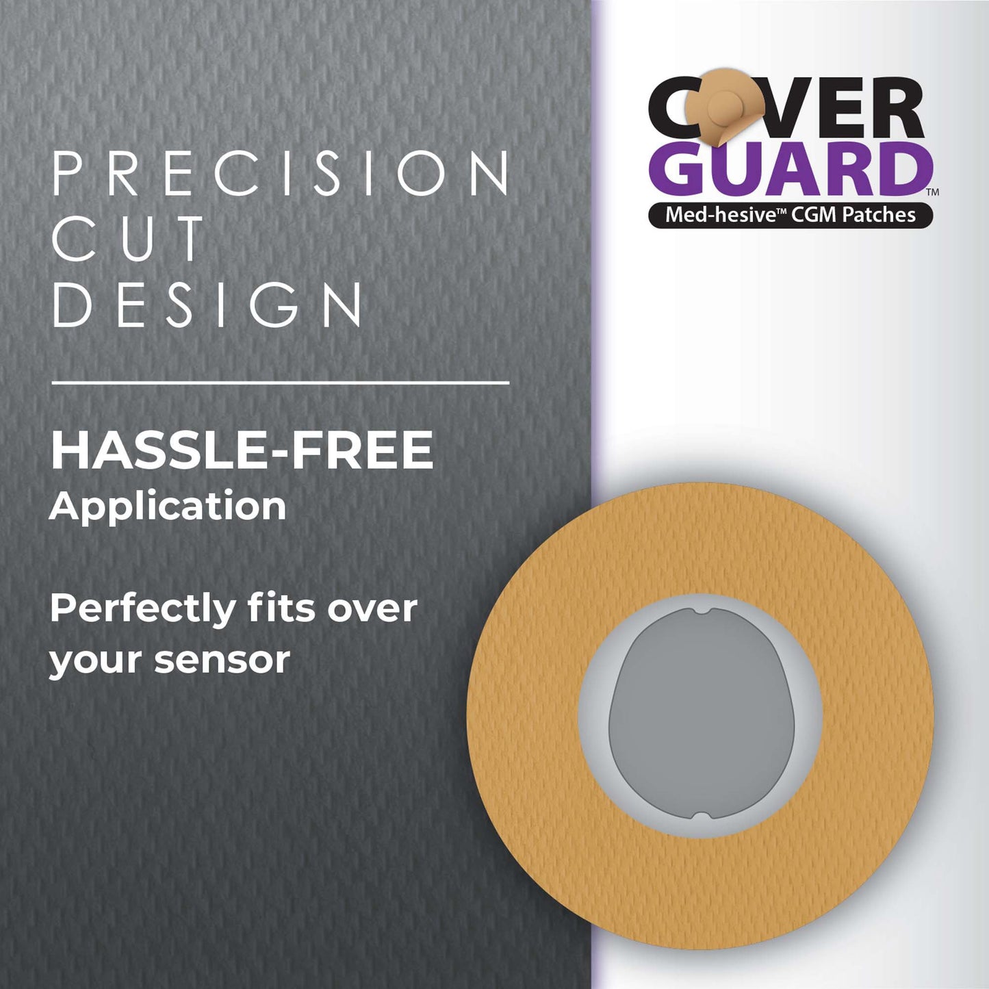 Sensor Overpatch CoverGuard Tan For Dexcom G7 Sensor 101-200T