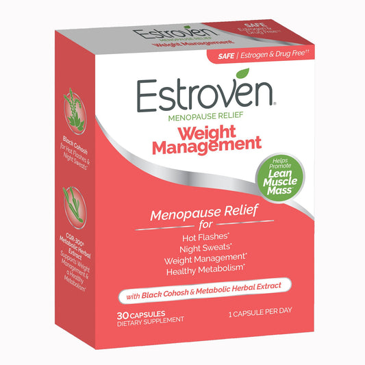 Estroven® Once Daily Menopause Relief Weight Management Capsules 092961040225
