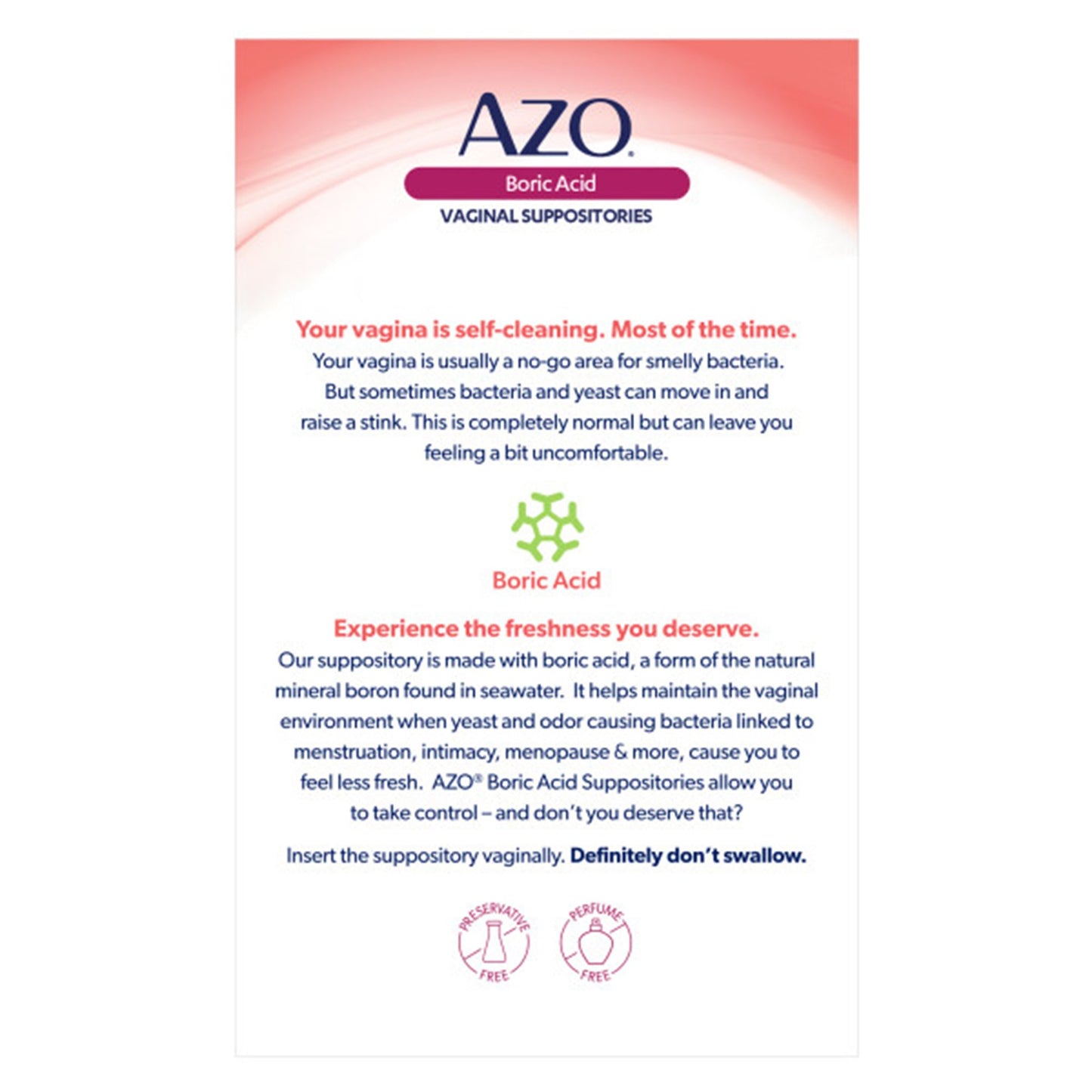 Dietary Supplement Boric Acid 600 mcg Strength Suppository 30 per Box 787651760308