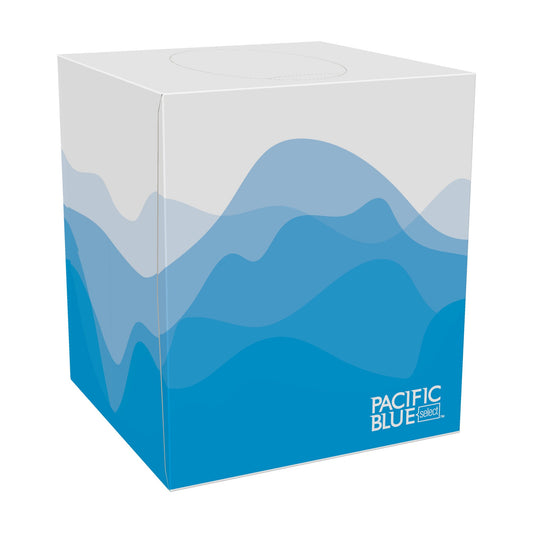 Facial Tissue Preference® White 7.65 X 8.85 Inch 100 Count - 46200