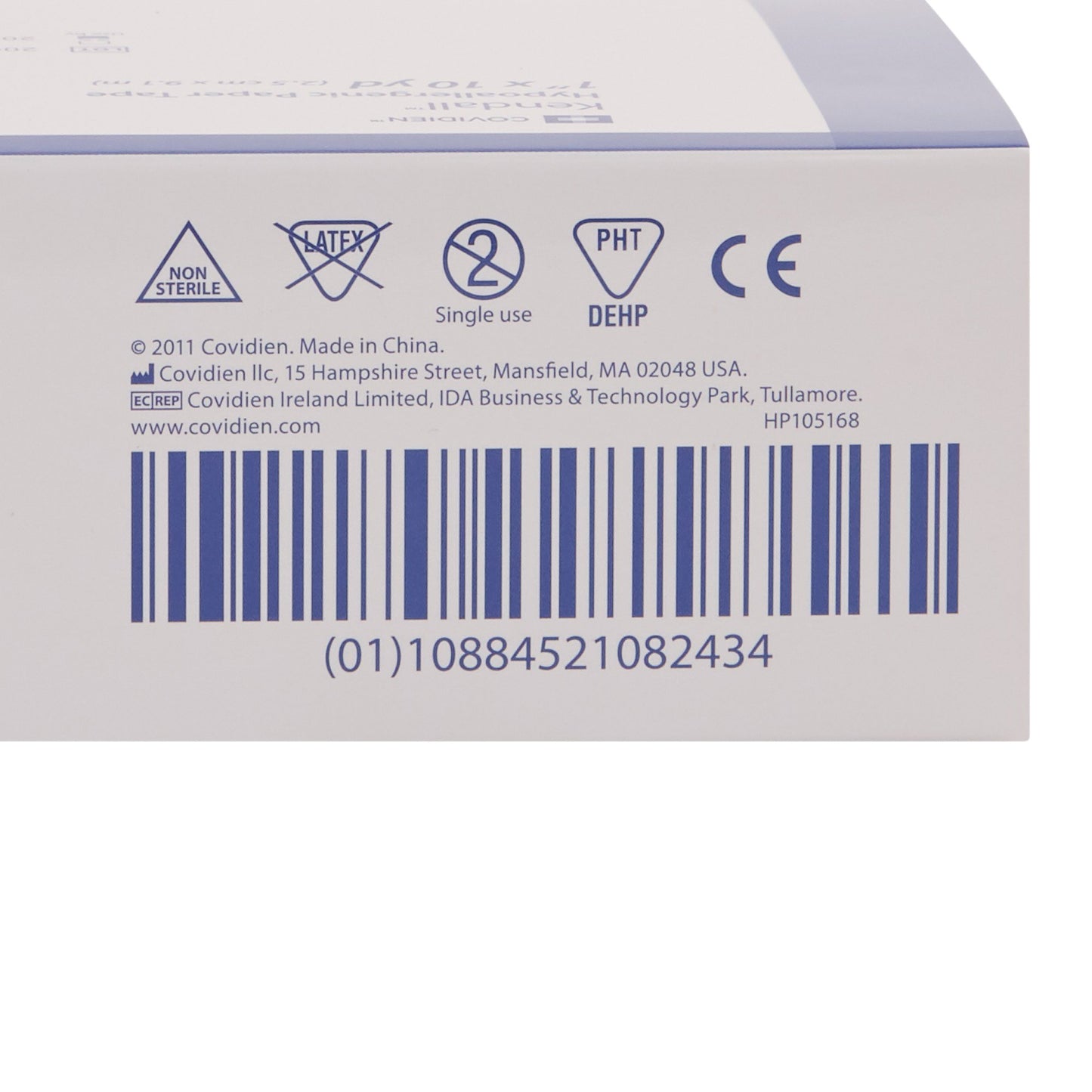 Kendall™ Hypoallergenic Paper Medical Tape, 1 Inch x 10 Yard, White 1914C