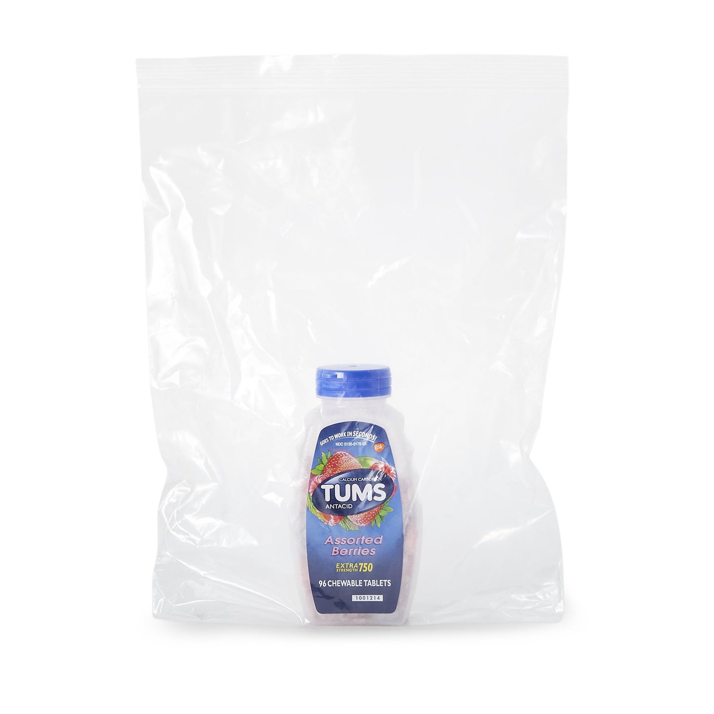 Tums® Extra Strength 750 Antacid Chewable Tablets Assorted Berries 00135017803