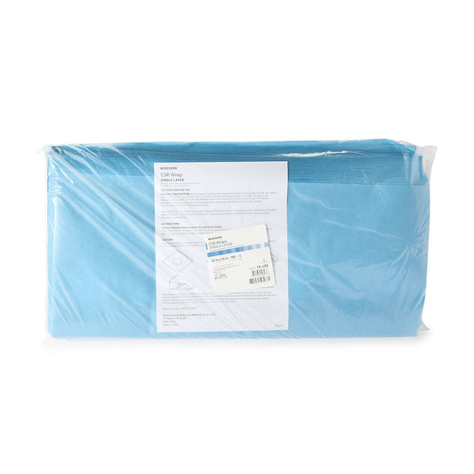 McKesson Single Layer Sterilization Wrap, 24 x 24 Inch 18-488