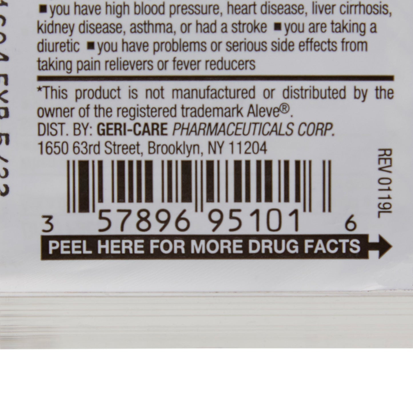 Geri-Care Naproxen Sodium Pain Relief 951-01-GCP