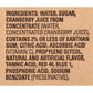 Thick & Easy® Clear Honey Consistency Cranberry Juice Thickened Beverage 20160