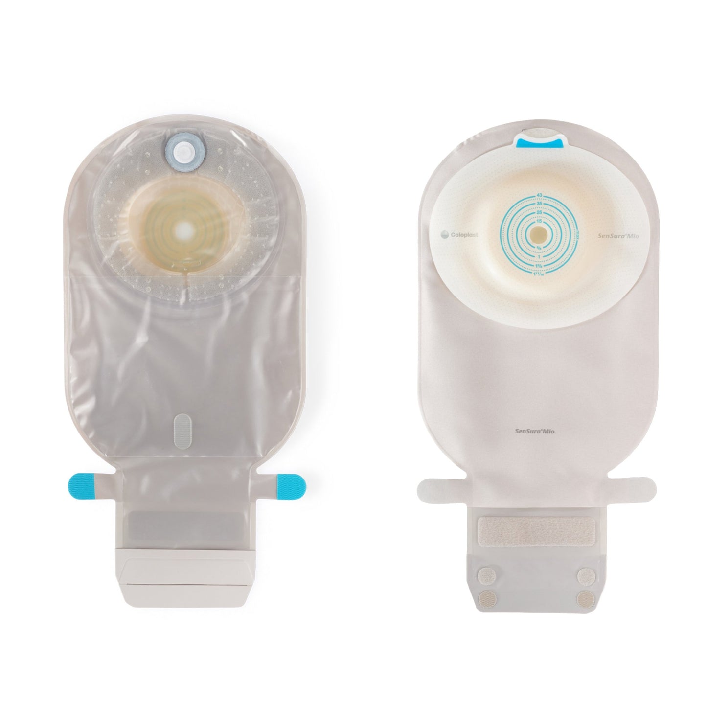 Ostomy Pouch SenSura® Mio Convex One-Piece System 11 Inch Length, Maxi Convex Light, Trim to Fit 3/8 to 1-11/16 Inch Stoma Drainable - 16739