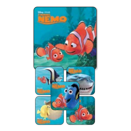 Kids Love Stickers® 90 per Pack Finding Nemo Sticker 2-1/2 Inch 2333P