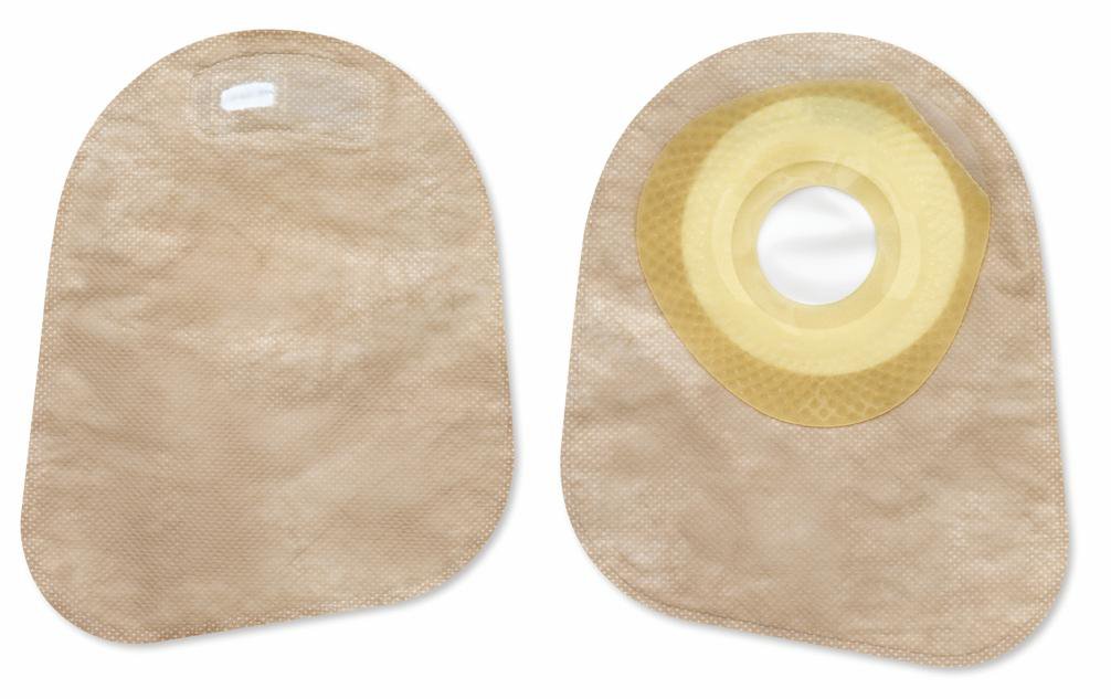 Ostomy Pouch Premier™ One-Piece System 7 Inch Length Flat, Trim To Fit 5/8 to 2-1/8 Inch Stoma Closed End - 82500