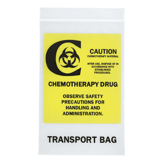 Hazardous Drug Bag Clear Plastic 12 X 15 Inch - Q135