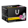 Feminine Pad U by Kotex® Balance Ultra Thin with Wings Regular Absorbency - 54898