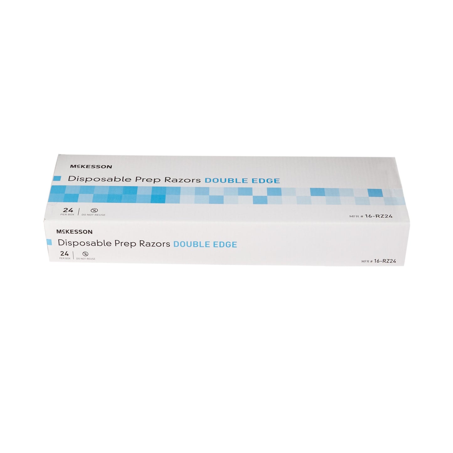 McKesson Single-Blade Razor, Double-Edged, Disposable 16-RZ24