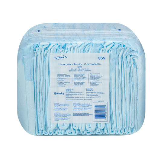 Disposable Underpad TENA® Extra 23 X 36 Inch Polymer Light Absorbency - 355