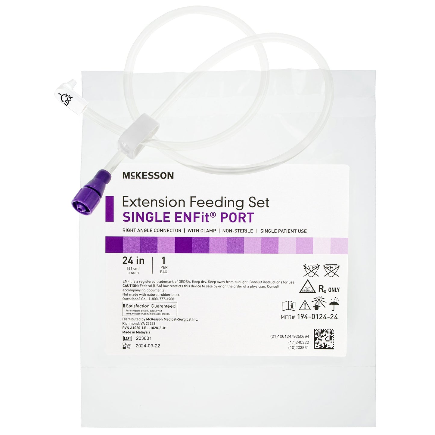 McKesson Brand  194-0124-24, 1 Each