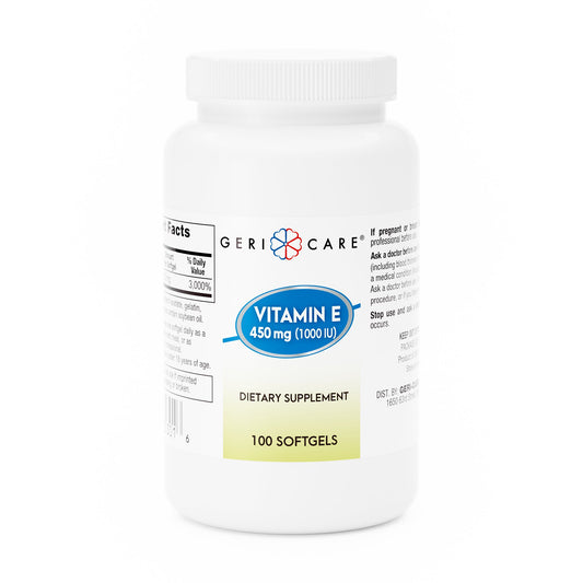 Geri-Care Geri-Care Vitamin E Supplement 753-01-GCP, Case of 12